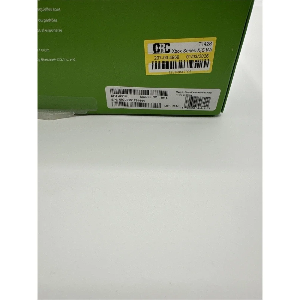 Microsoft Xbox Series X|S Wireless Controller‎ Robot White 1914